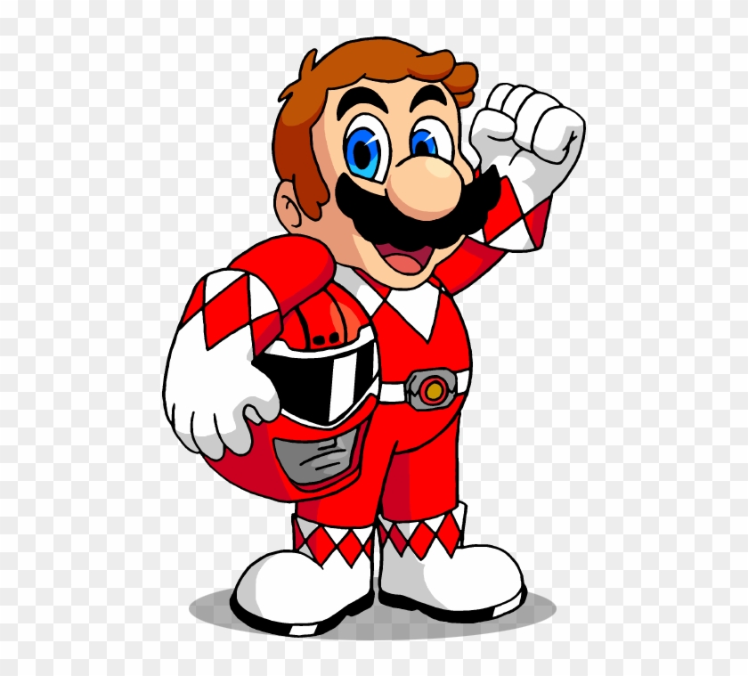 Mario By Alanartalvin - Super Mario Power Rangers #818512