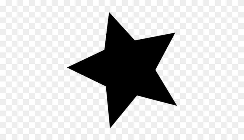 Black Star Clipart - Black Six Pointed Star #818516