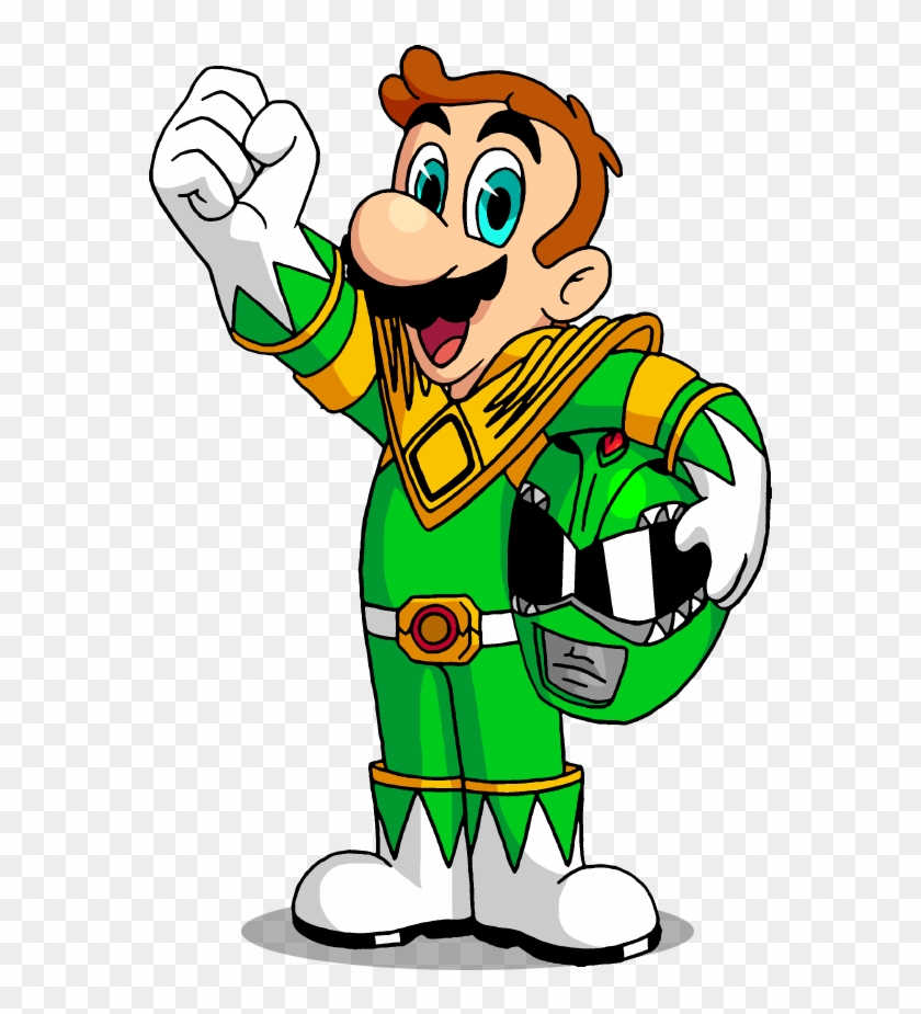 Luigi By Alanartalvin - Super Mario Power Rangers #818535