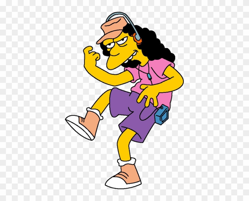 Oddball Simpsons Charactersotto Mannotto Mann Is The - Otto From The Simpsons #818586