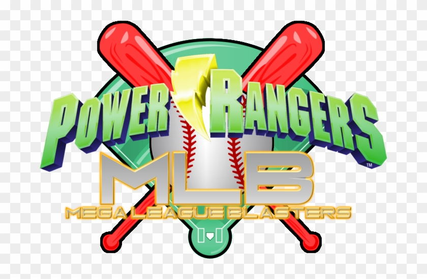 Power Rangers Mlb Logo By Derpmp6-d9gkz1r - Power Rangers #818594