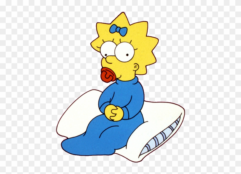 Posted By Tommytonkasudios At - Maggie Simpson Png #818602
