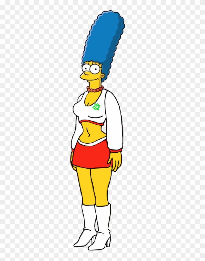 Marge Simpson As A Cheerleader By Darthraner83 - Lisa Simpsons Sexy Cheerleader #818698