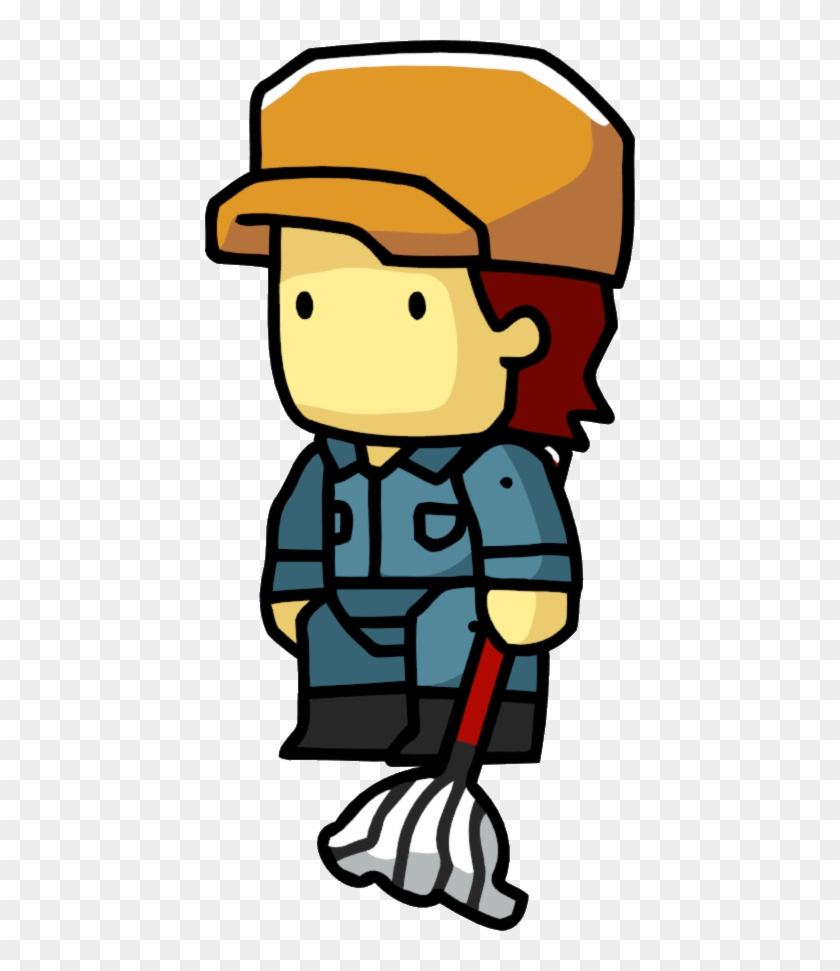 Janitor Male - Janitor Scribblenauts #818772