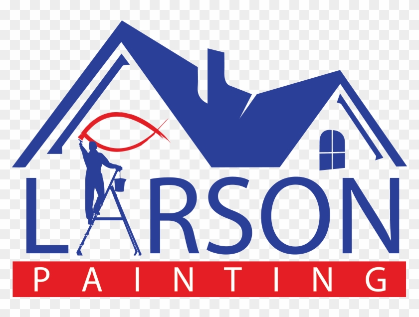 Larson Painting - Painting Construction Logo #818792