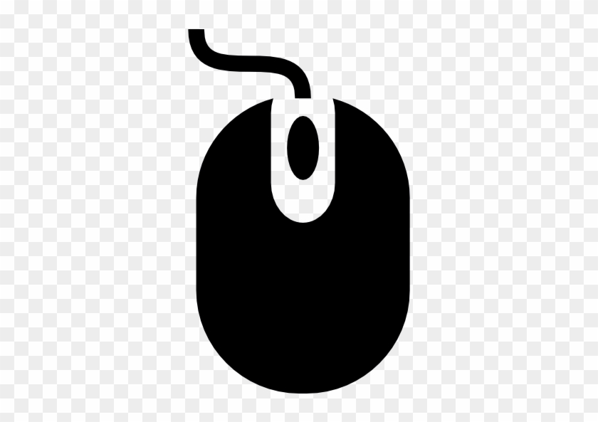 Computer Mouse Free Icon - Raton Ordenador Dibujo Png #818891