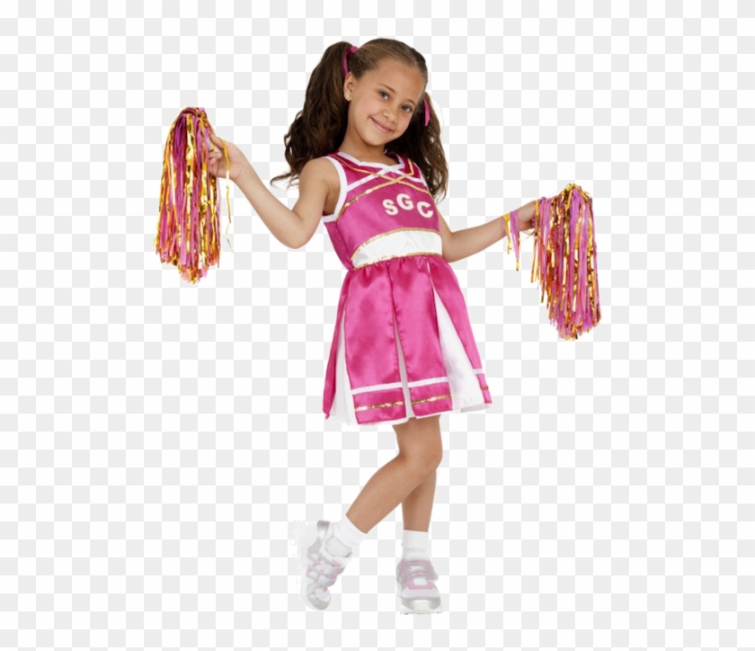 Cheerleader Maskeraddräkt Barn - Cheerleader Costume #818909