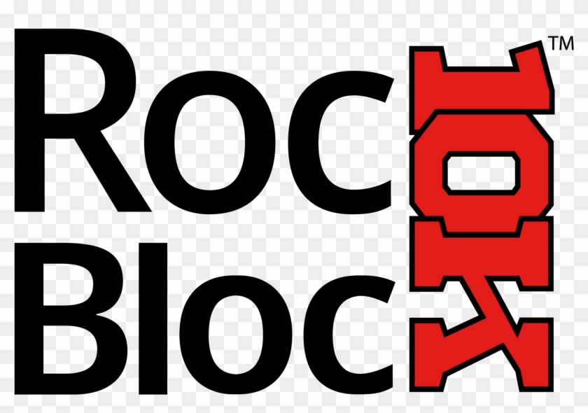 Rocbloc 10k Logo - Colorfulness #818911