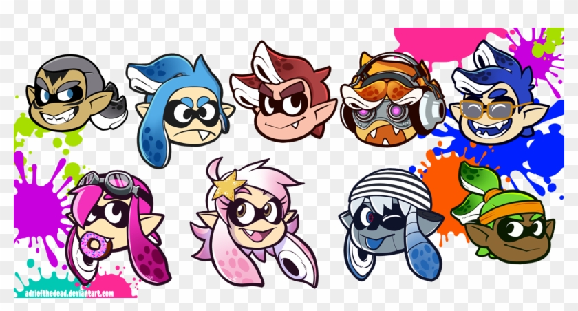 Splatoon Icon Commissions By Adriofthedead - Splatoon Icons #818967