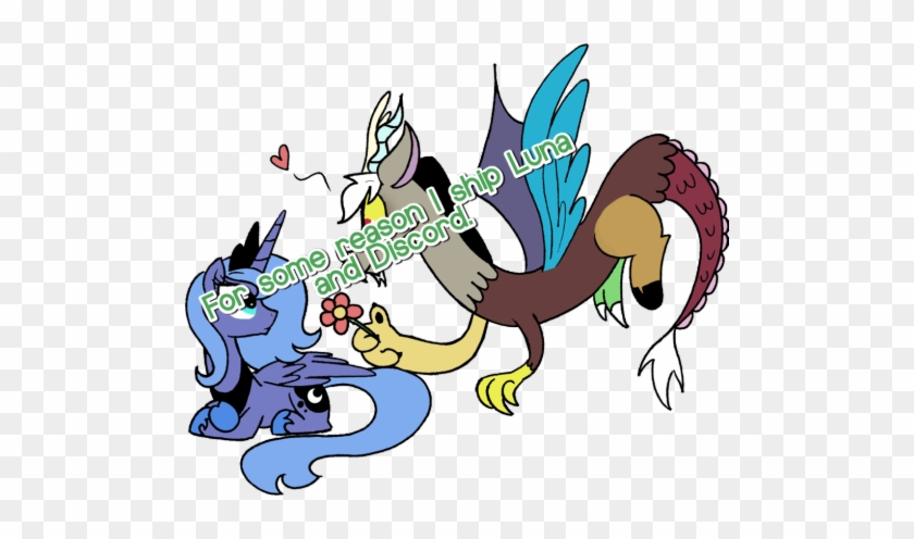 For Some Reason I Ship Luna And Discord - Discord #818987