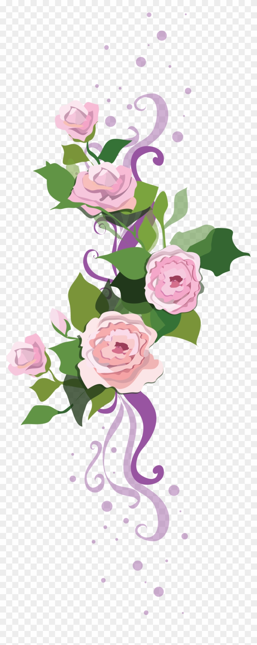 Decoupage Stencil Paper Drawing - Rapunzel Png Flores #818999