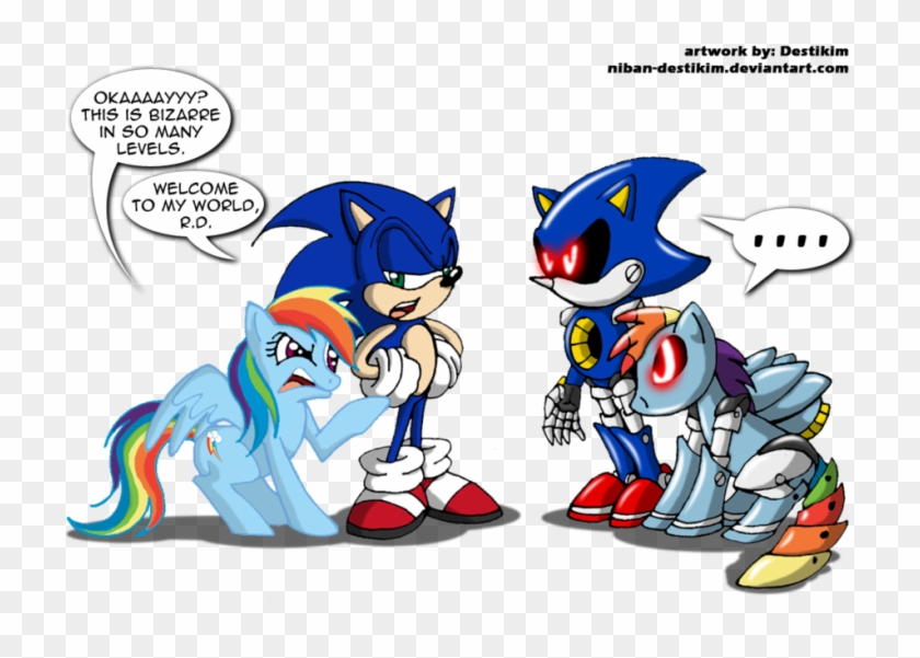 sonic and rainbow dash wallpaper