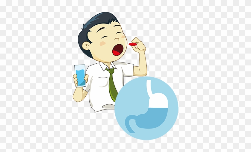 Future Pharmacological And Nutraceutical Efforts To - Man Drinking Medicine Clipart #819164