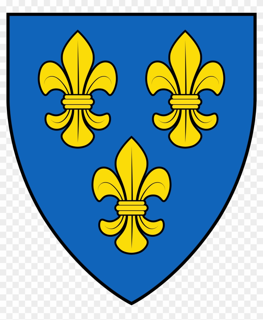 Fleurs De Lis On The Coat Of Arms Of Wiesbaden - 3 Fleur De Lis Coat Of Arms #819225