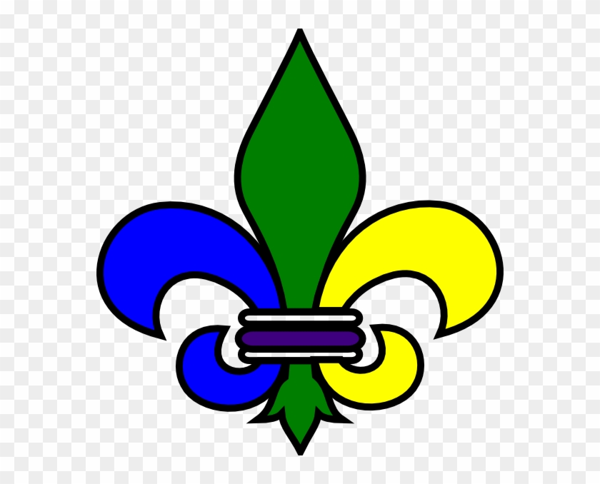 This Free Clip Arts Design Of Brazilian Fleur De Lis - New Orleans Fleur De Lis #819269