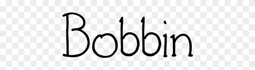 Bobbin Wf View Character Set Try It - Tap #819396