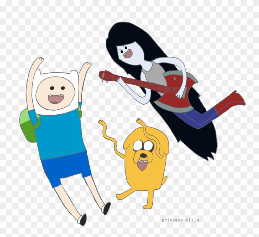 Adventure Time With Finn, Marceline And Jake By Justsomemaddy - Adventure Time #819416