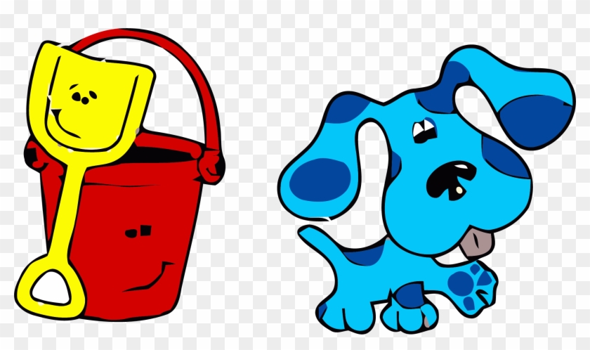 Blue's Clues Clip Art Bucket Clipart Png - Blues Clues Coloring Pages #819447