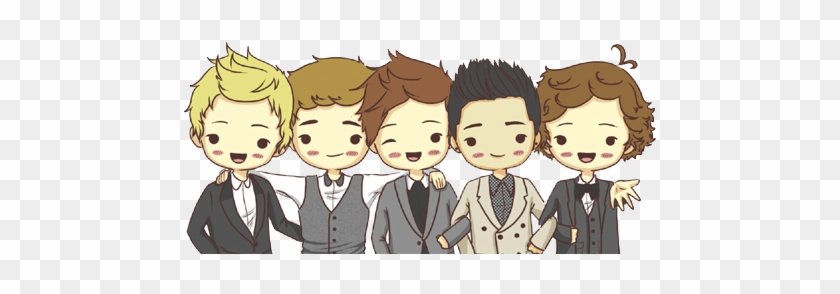 Para Las Nenas De La Casa One Direction - One Direction Chibi Drawing #819455