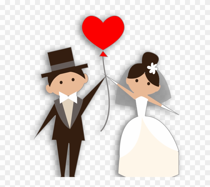 Resultado De Imagen De Novios Png - Bride And Groom Png #819458