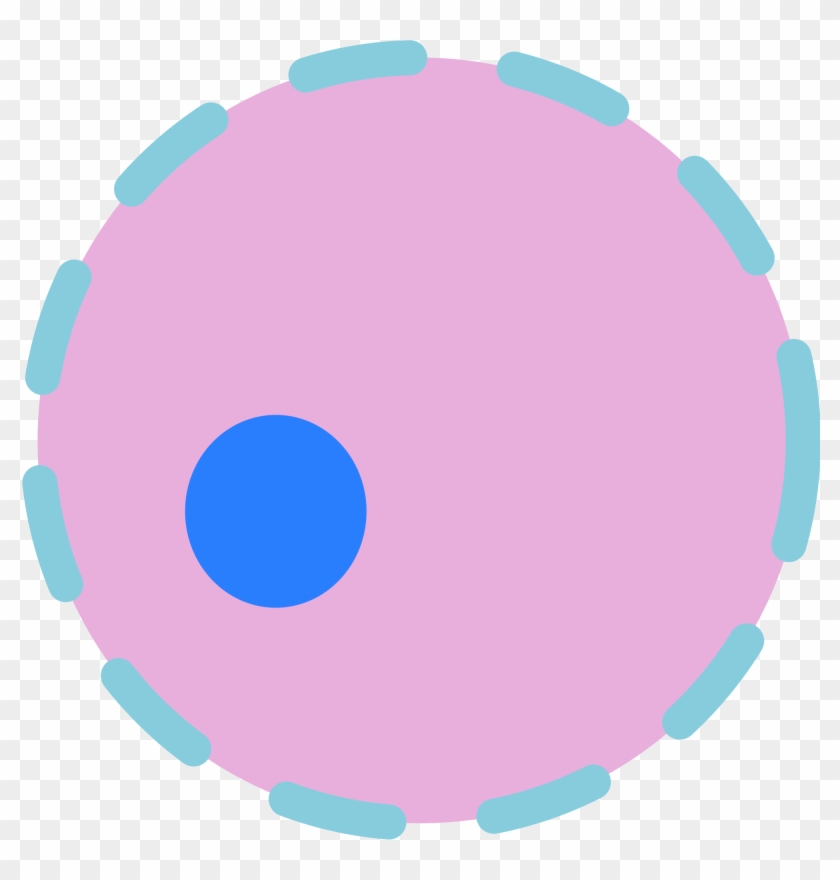The Nucleus Is In Charge Of The Cell - Cell Nucleus Png #819504
