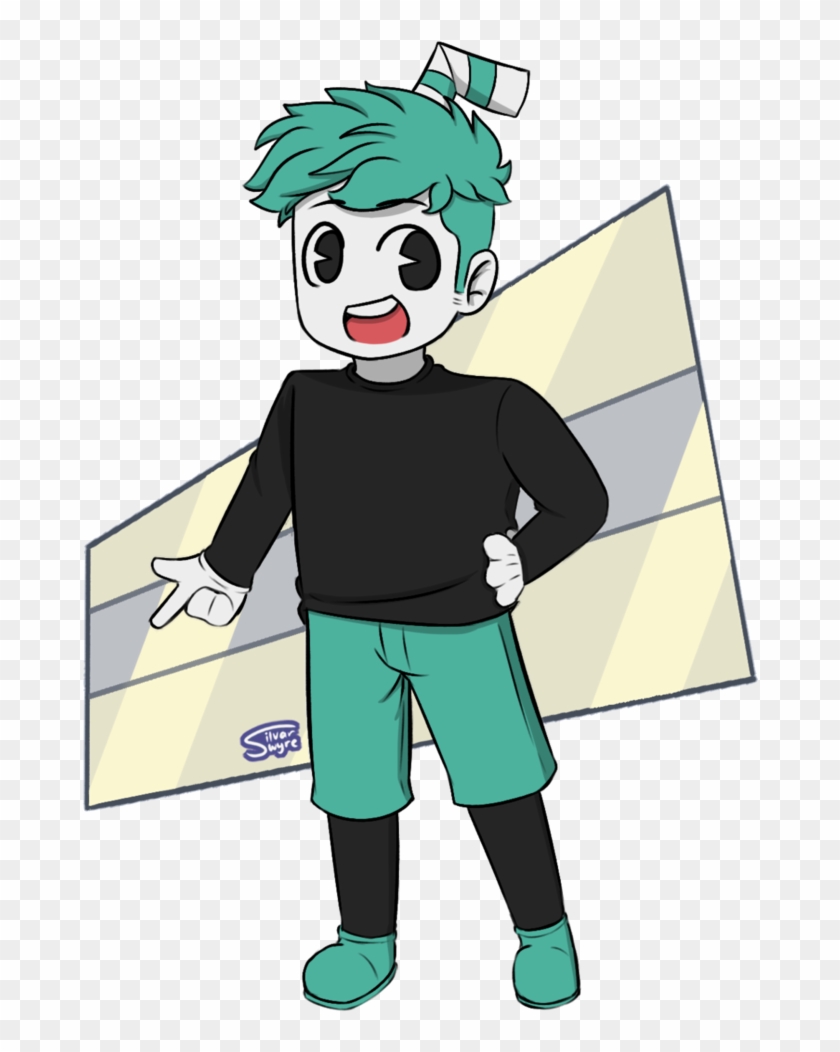 Jacksepticeye Cuphead By Silvarwyre - Cuphead Jacksepticeye Fan Art #819628