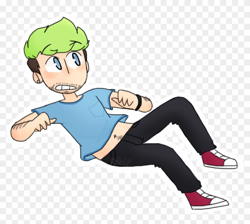Fall In A Float Ll Jacksepticeye By Puppyrelp - Jack Septiceye Belly Buyton #819630
