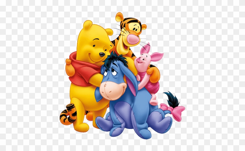 Clipart Group Hug - Winnie The Pooh Png #819655