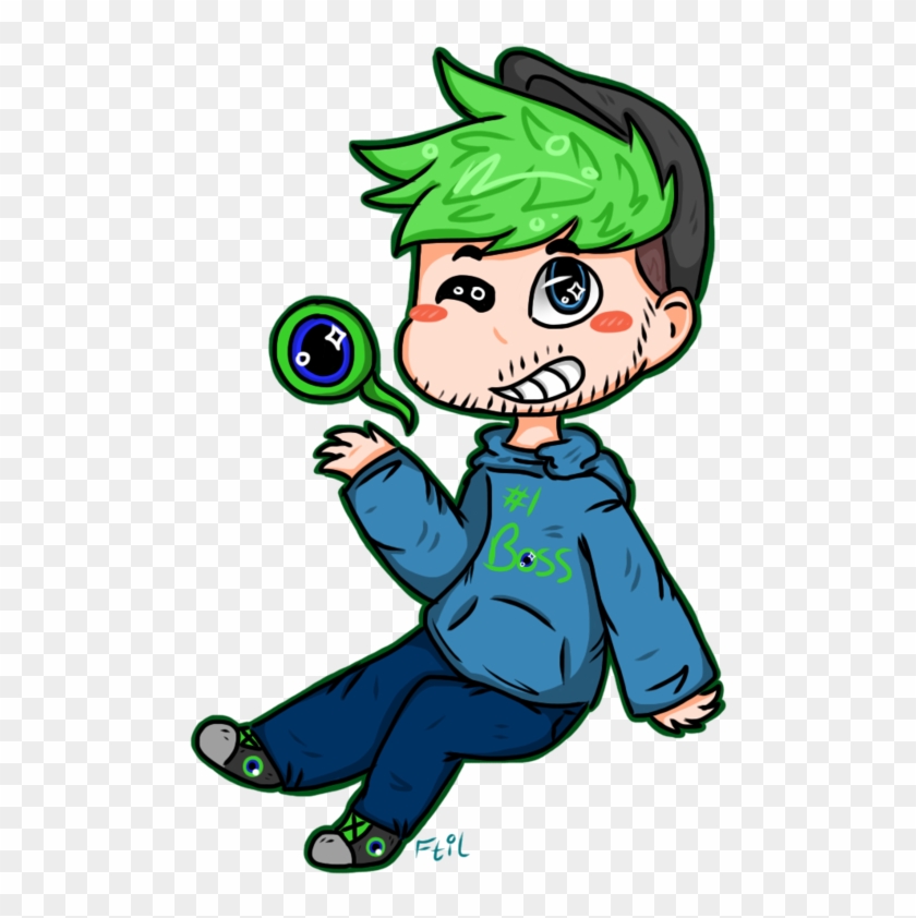 Jacksepticeye Chibi By Finethingsinlife Jacksepticeye - Cartoon #819717