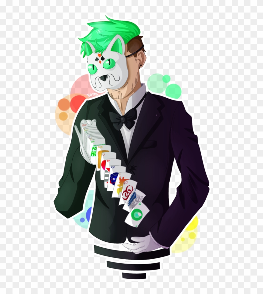 Jacksepticeye By 30framesxsecond - Evil Jacksepticeye Art Png #819823