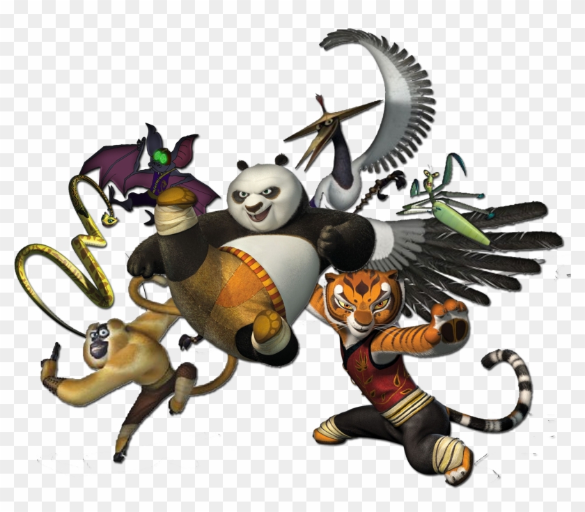 Tiger And Tigress - Kung Fu Panda Team #820297