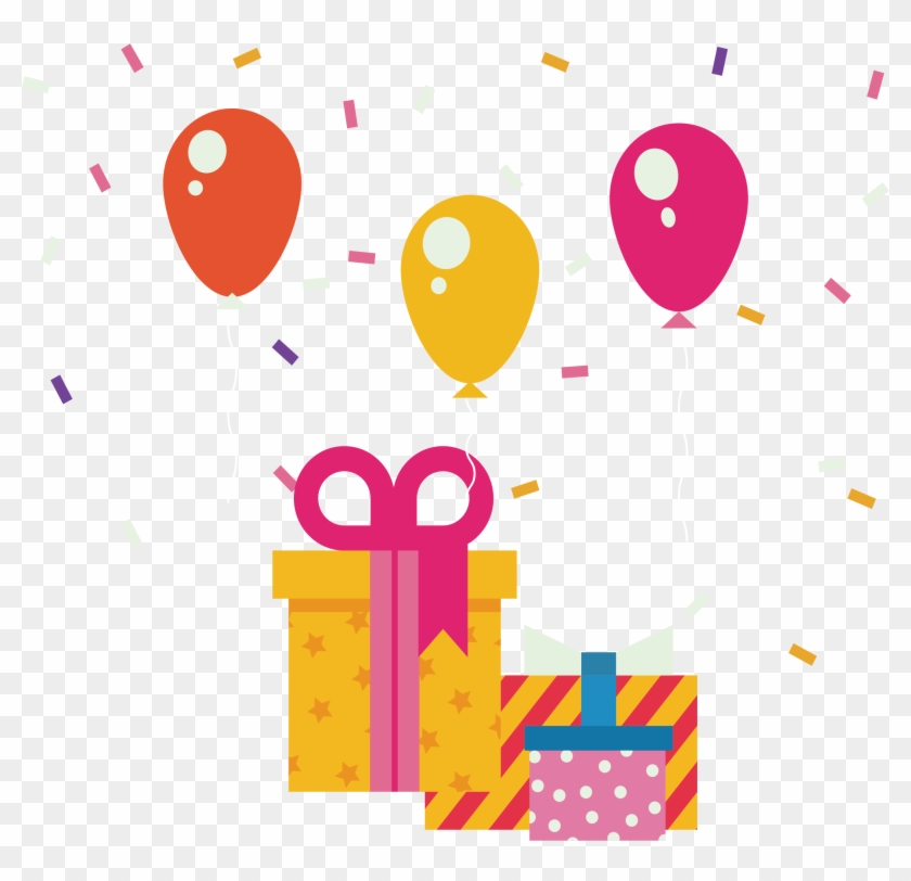 Birthday Gift Party - Cumpleaños Cajas De Regalo Png #820299
