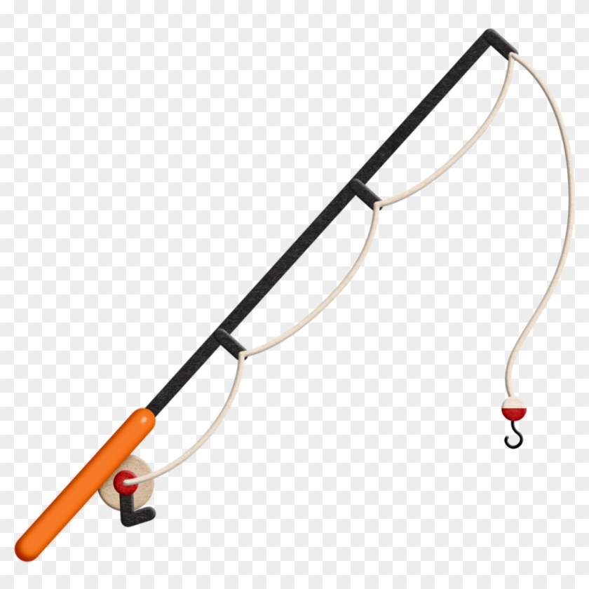 Camping - Clipart Png Fishing Rod #820384