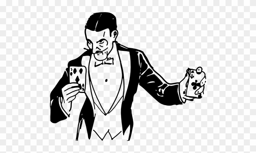 Embed This Clipart - Drawing Of A Magician #820398