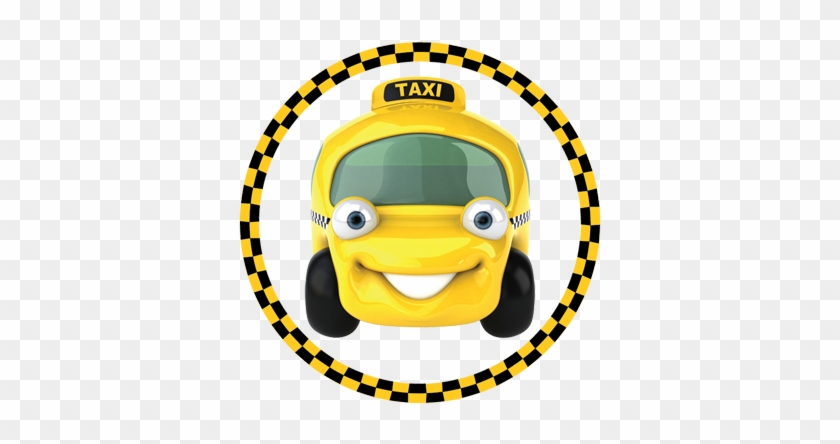 Valley Taxi - Vector Label Pink #820496