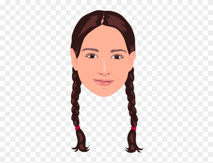 Clipart - Braided Hair Clipart #820544