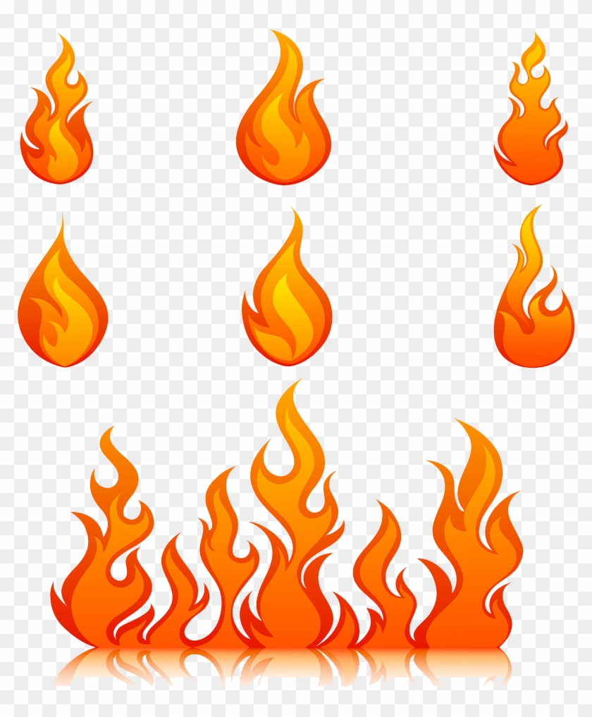 Flame Fire Royalty-free Clip Art - Fire Free Vector #820600