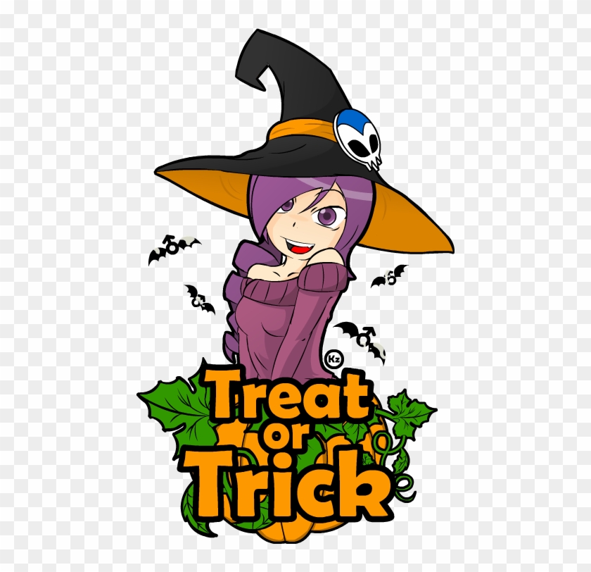 Zone Tan Logo Treat Or Trick 2016 By Kaji Zu - Cartoon #820677