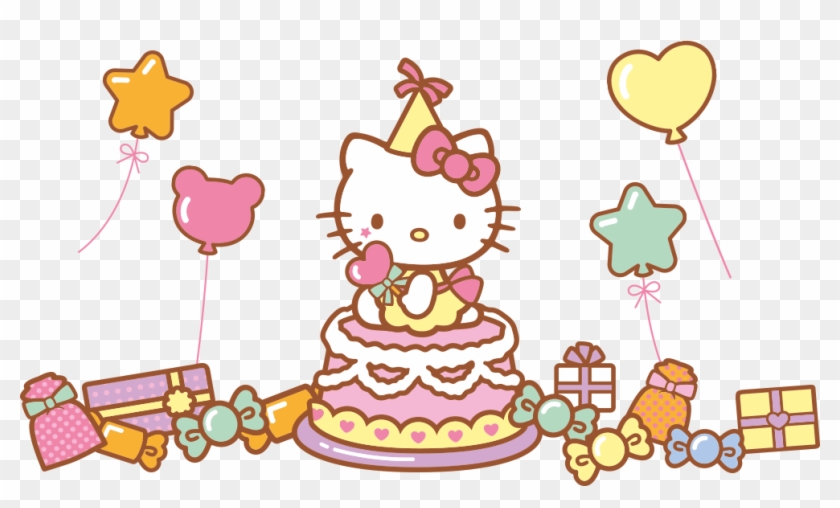 Hello Kitty Birthday Cake Drawing - Hello Kitty, Hello 40: A 40th Anniversary Tribute #820734