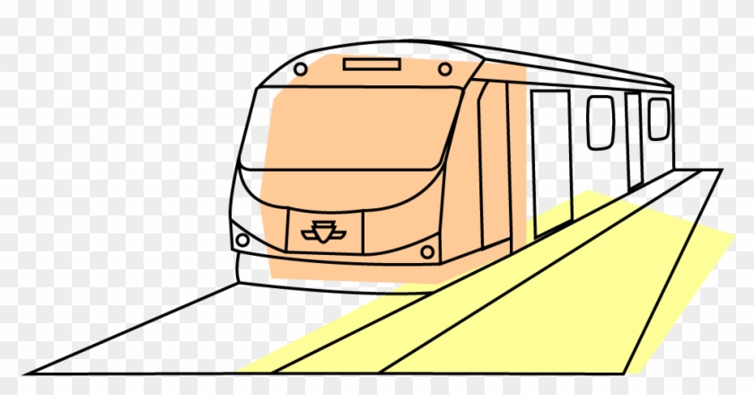 Illustration Of Ttc Train - Toronto Transit Commission #820743