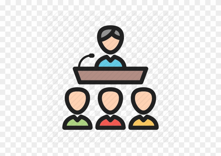 Audience Clipart Government Meeting - Vector Seminar #820863