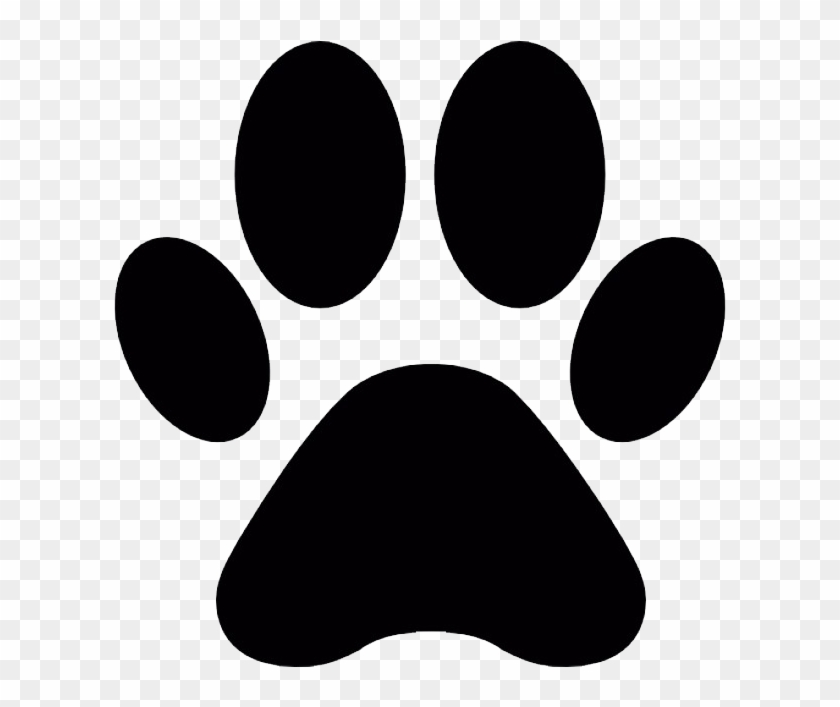 Clipart Dog Print - Paw Print Clip Art #820939