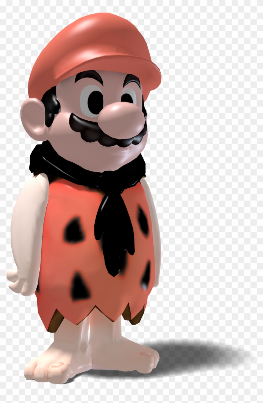 Super Mario Maker Father Fred Flintstone 3d Modeling - Grand Dad 3d Model #820993