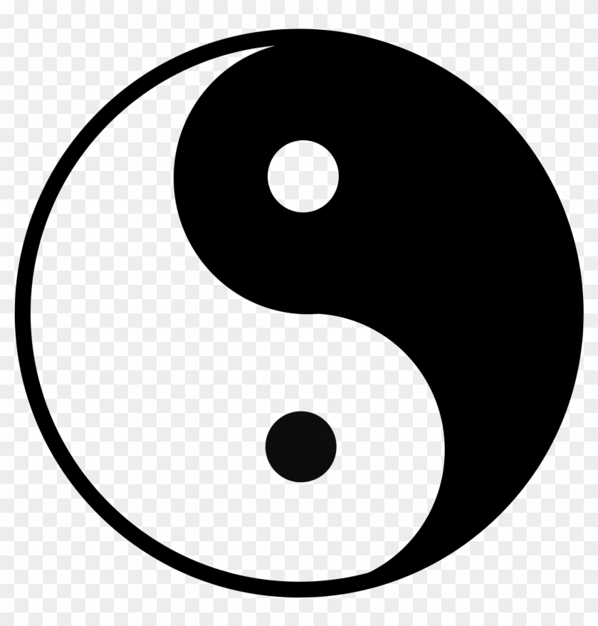 Emoji zeichen yin yang ☯ Yin