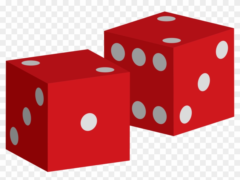 Free To Use Public Domain Dice Clip Art - Red Dice Clipart #821066