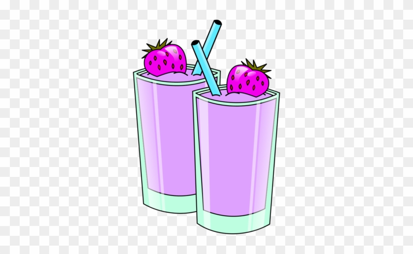 Strawberry Smoothie Vector Clip Art Fqlz36 Clipart - Shake Clipart #821169