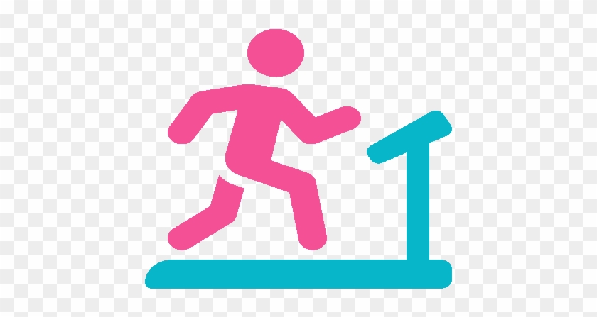 Aerobics & Fitness Centres - Treadmill Icon #821207
