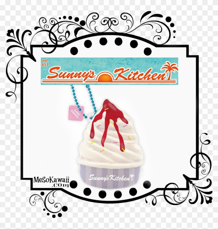 Sunny's Kitchen Frozen Yoguart Squishy - Punimaru Jumbo Cheeka Squishy #821226