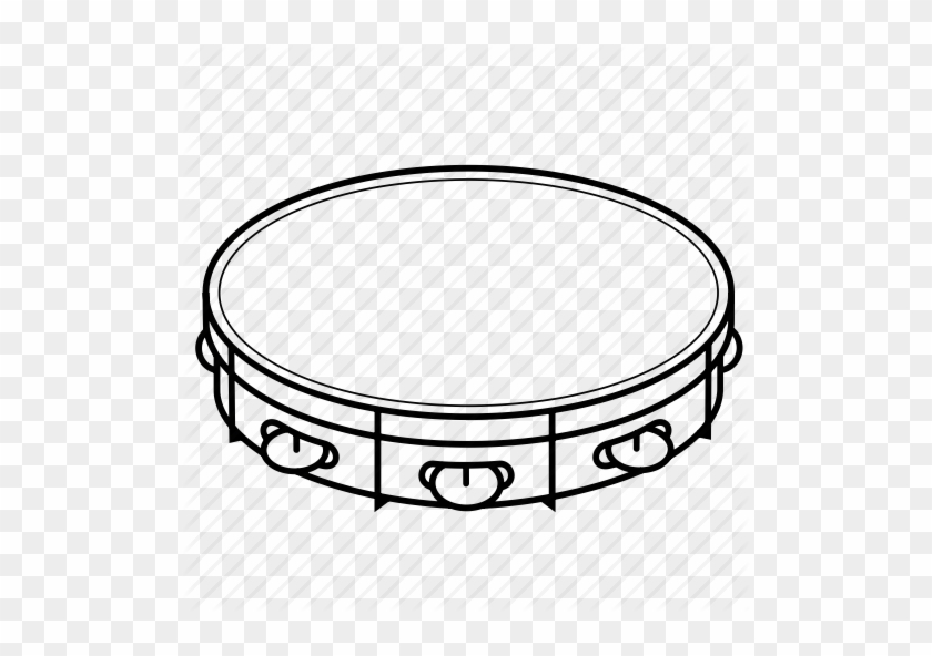 Instrument Clipart Tambourine - Tambourine Instrument #821368