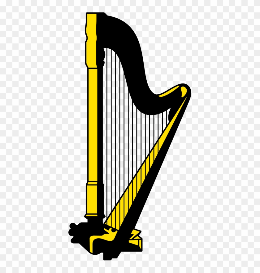 Harp Clip Art - Etudes For Harp: Selected From Bach Sonatas #821443